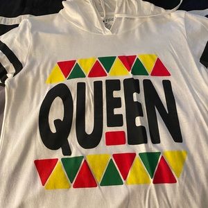 Short Sleeve “Queen” tunic